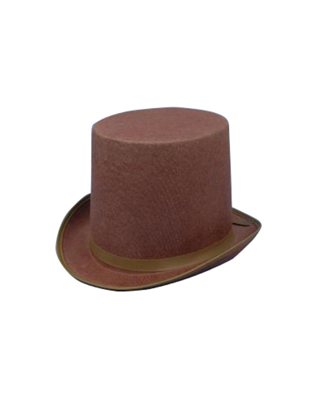 Brown Steampunk Top Hat by Masquerade