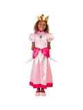 Retro Plumber-Inspired Princess Child Costume, Halloween by Masquerade