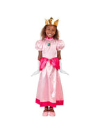 Retro Plumber-Inspired Princess Child Costume, Halloween by Masquerade