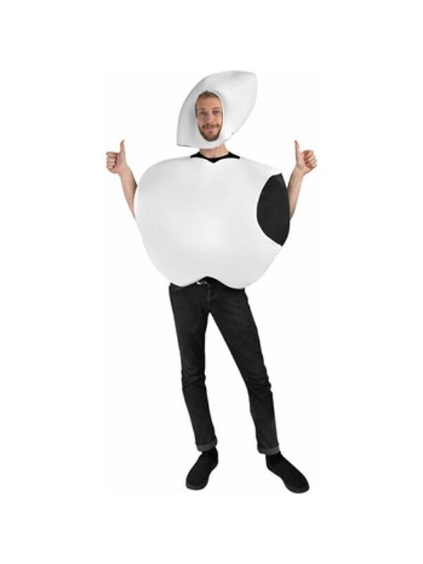 Adult White Apple Costume by Masquerade