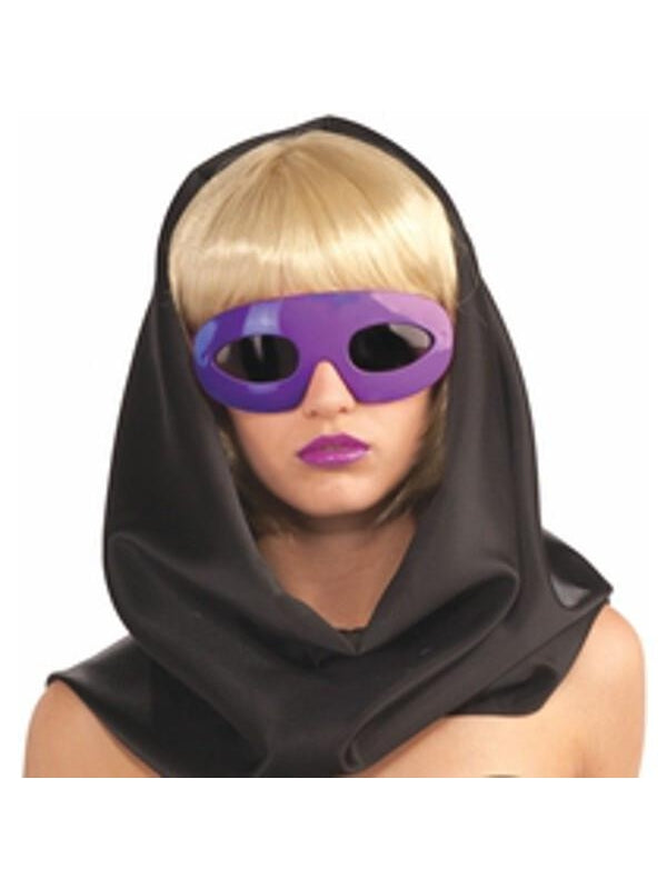 Lady Gaga Purple Glasses by Masquerade
