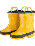 Child Yellow Firefighter Boots by Masquerade