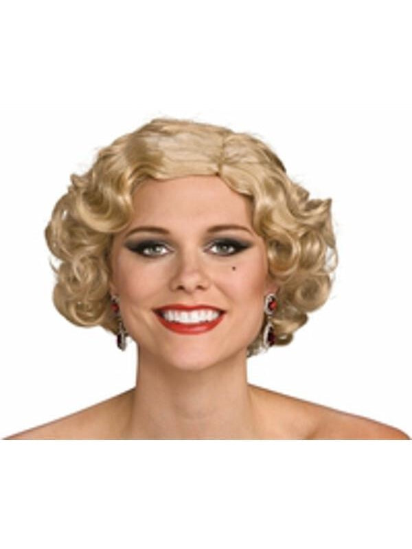 20s Style Costume Ruby Earrings by Masquerade