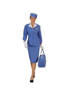 Adult 60's Flight Attendant Stewardess Costume by Masquerade