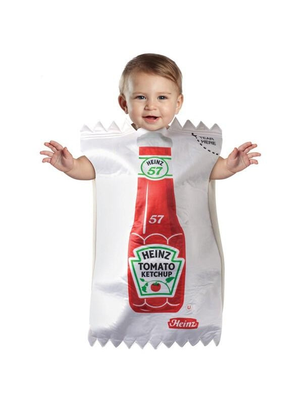 Infant Ketchup Packet Costume by Masquerade