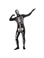 Adult Skeleton Morph Suit by Masquerade