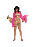 Adult Fabulous Women's Hippie Costume by Masquerade