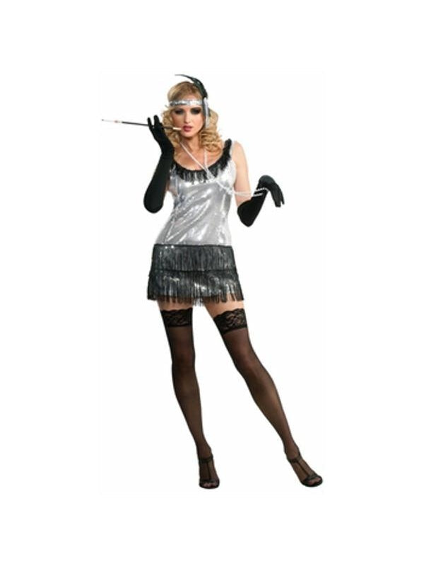 Adult Sexy Flapper Costume by Masquerade