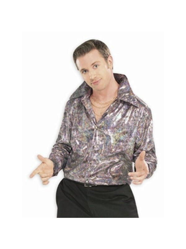 Adult Purple Disco Shirt by Masquerade