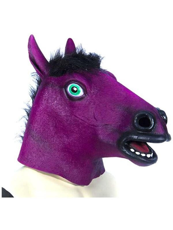 Colorful Horse Costume Mask by Masquerade