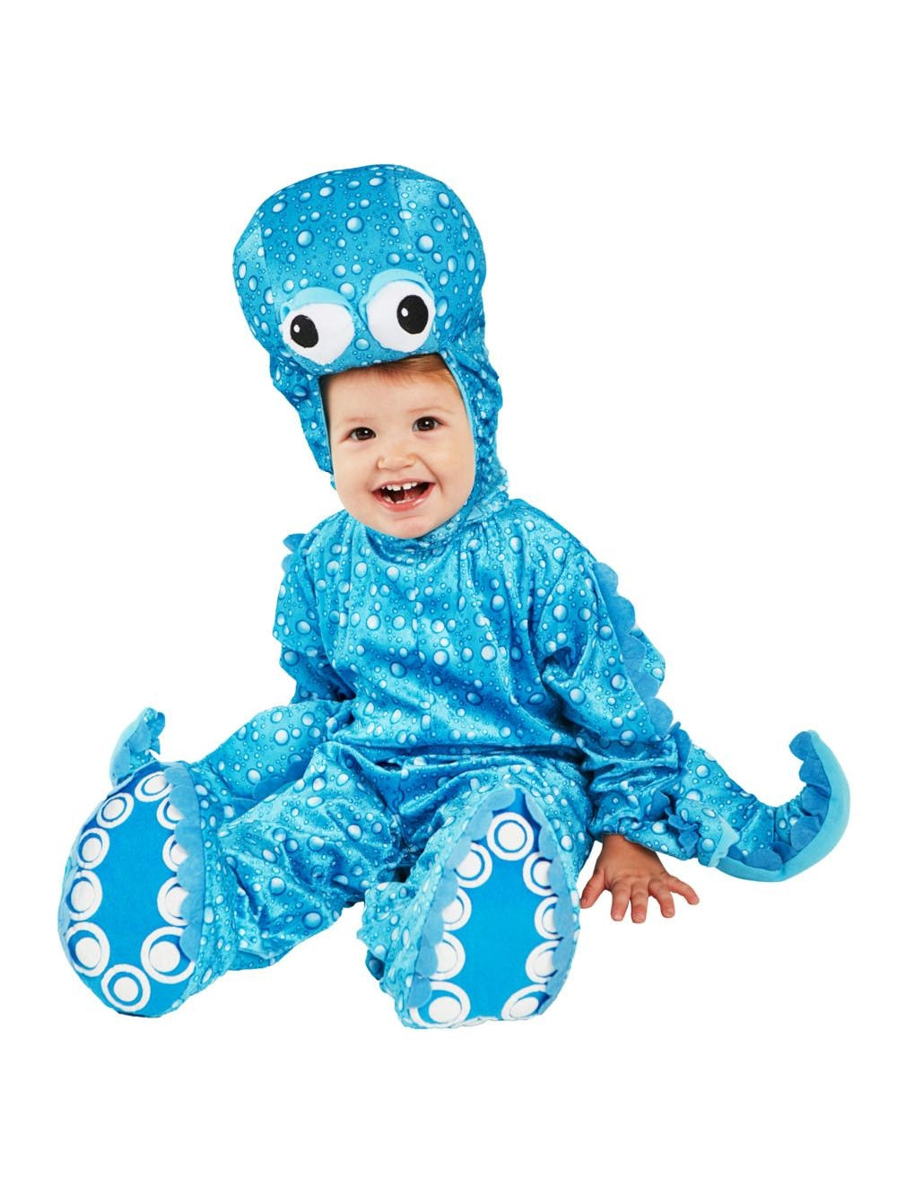 Blue Octopus Baby Costume by Masquerade