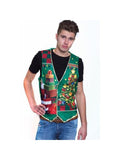 Guy's Ugly Christmas Vest by Masquerade