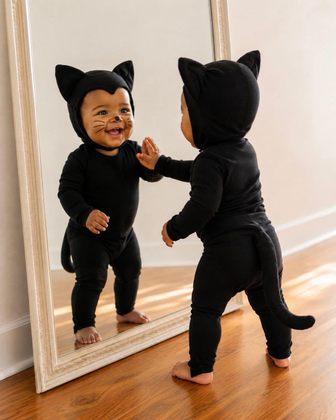 Baby Black Cat Halloween Costume by Band of the Wild