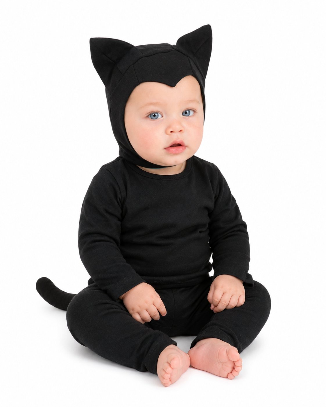 Baby Black Cat Halloween Costume by Band of the Wild