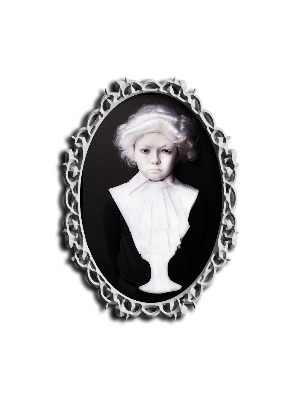 Child Statue Bust Head on Pedestal Costume by Masquerade