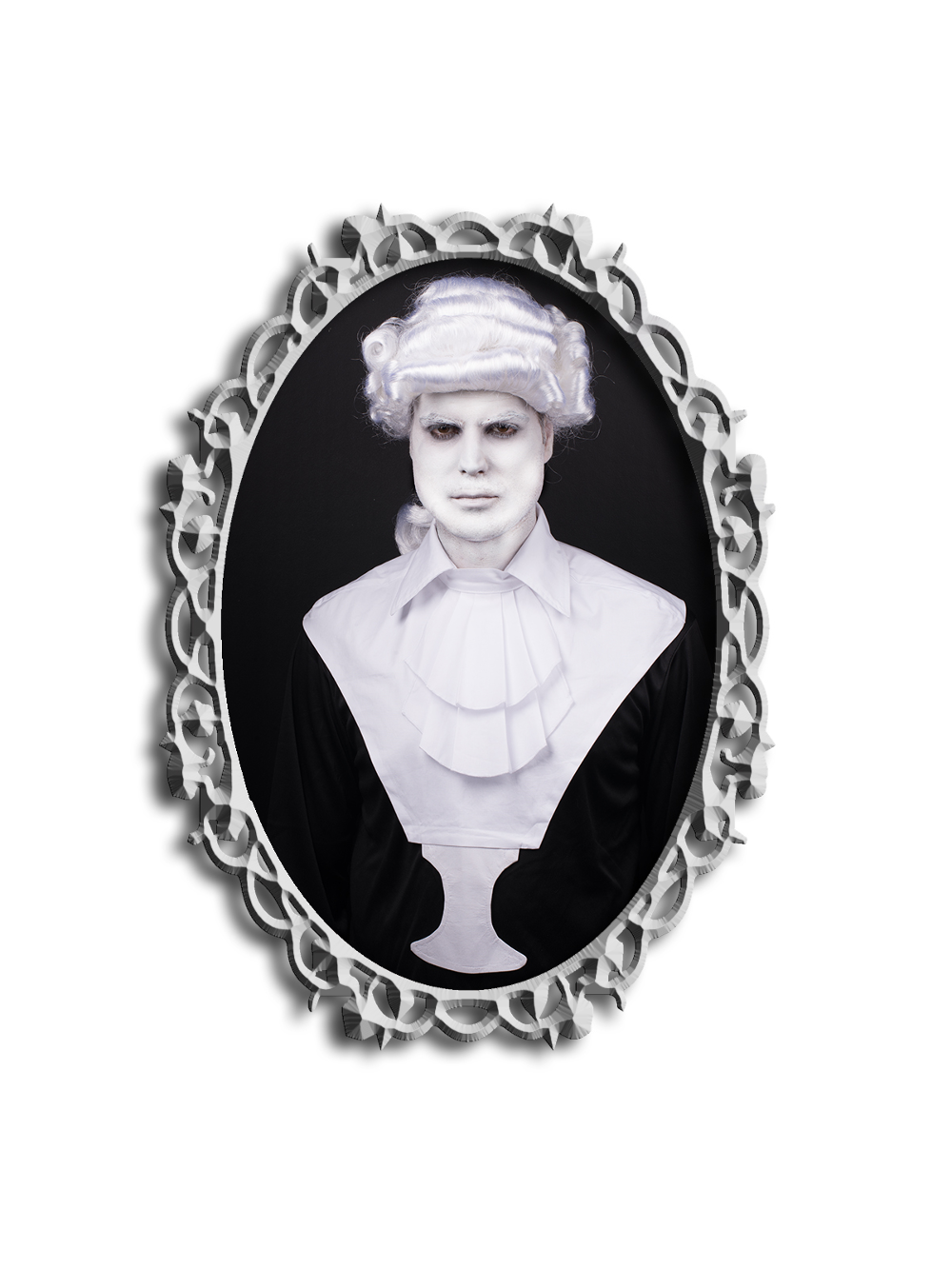 Adult Statue Bust Head on Pedestal Costume by Masquerade