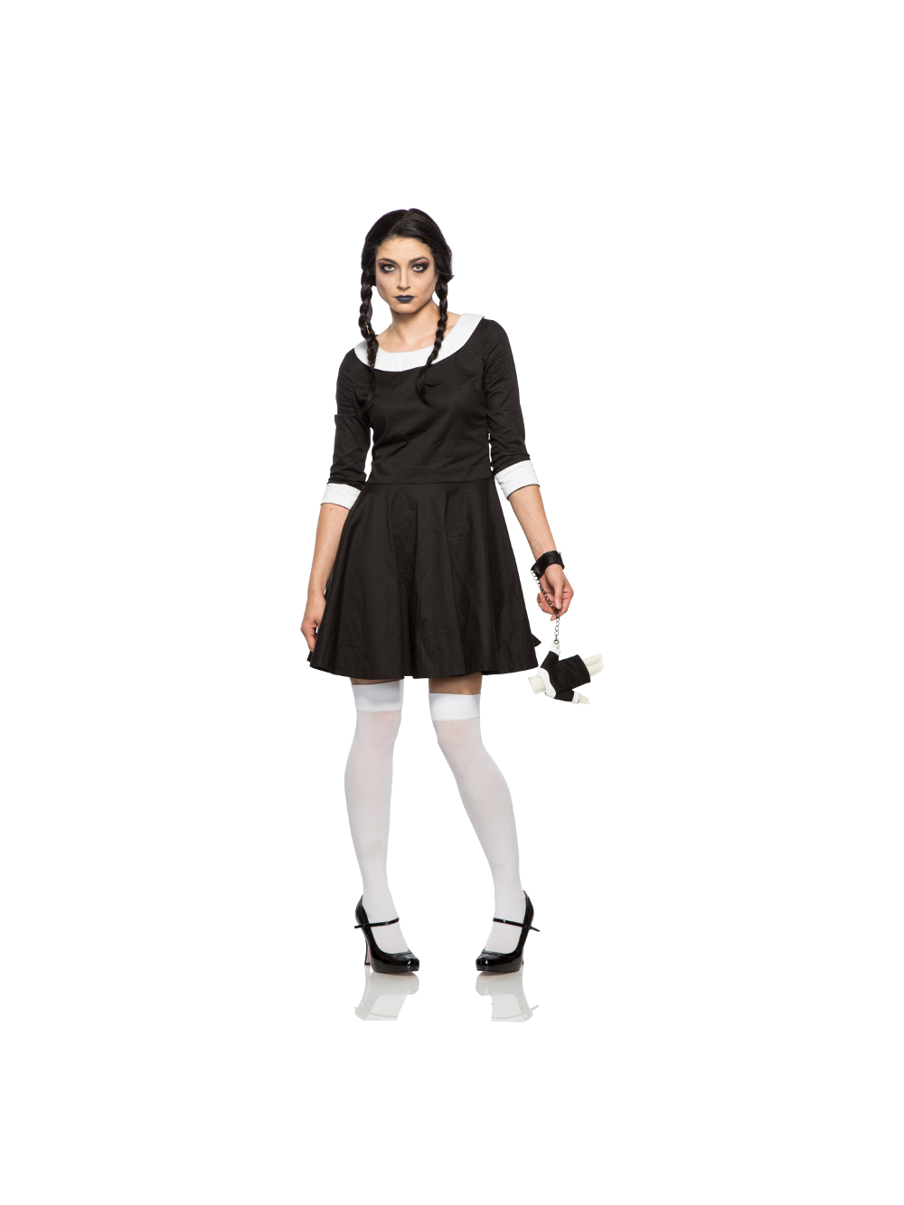 Women's Gothic Wednesday Costume by Masquerade
