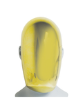 Silver Carnival Mask w/ Blank Face by Masquerade