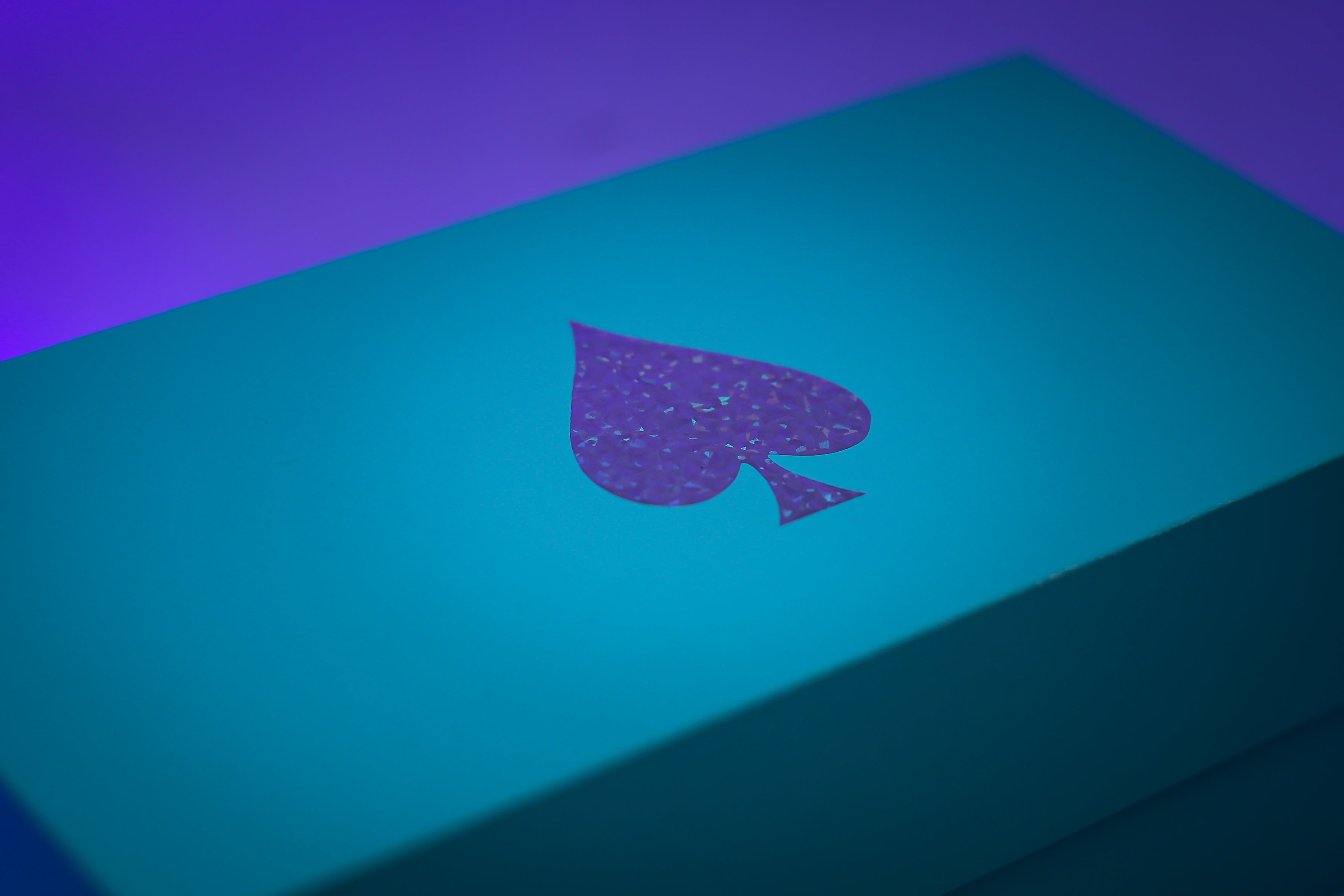 Flecked Holographic Foiled Brick Box for Playing Cards Display Holo V4 by Card-Addiction.com