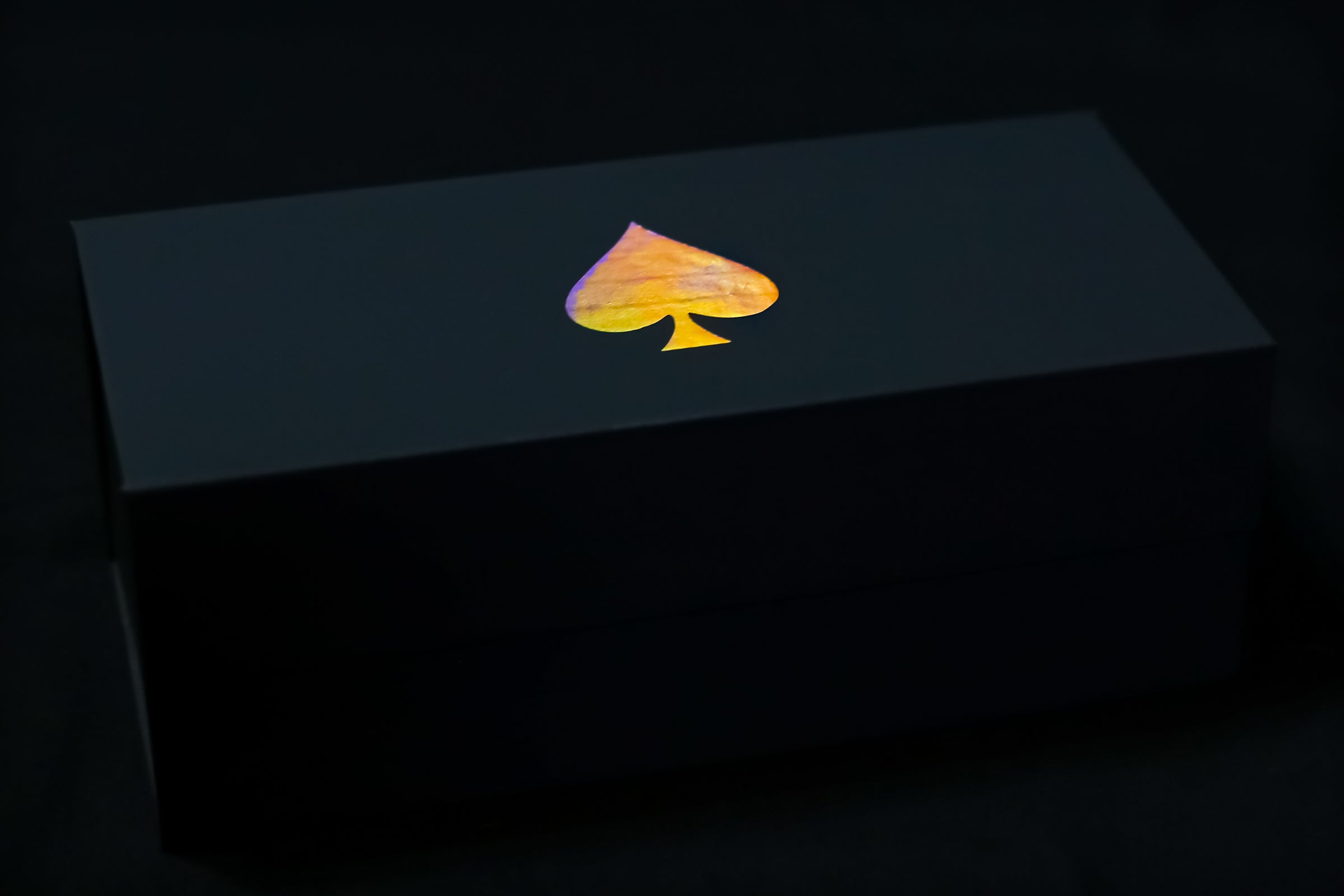 Holographic Brick Box for Playing Cards |LIMITED to 199| V1 by Card-Addiction.com