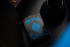 Bicycle Cool-Blue Neon Rider Back Deck Playing Cards by Card-Addiction.com