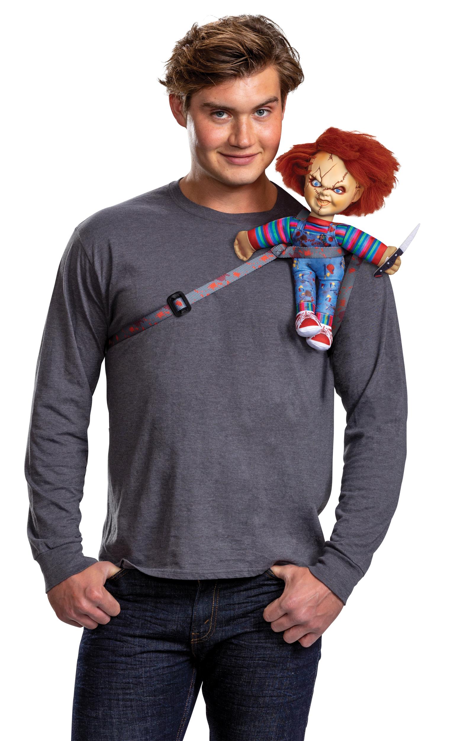 Chucky Back Harness 13 Inch Chucky Doll by HalloweenStore.com