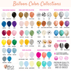 Pastel Halloween Balloon Garland Kit by Ellie's Party Supply