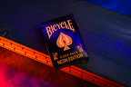 Bicycle Neon Rider Back Solar-Orange Deck Playing Cards by Card-Addiction.com