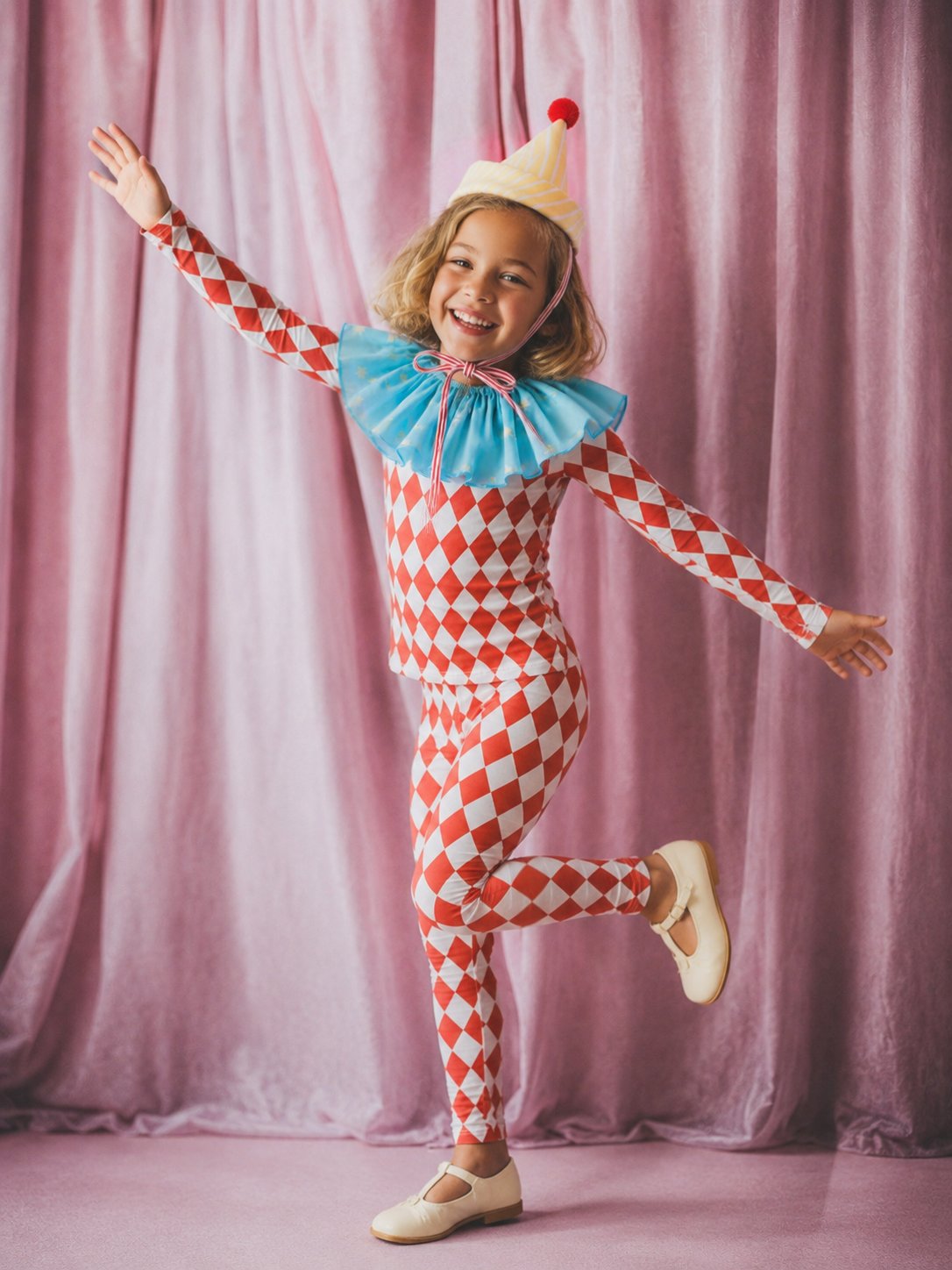Harlequin Clown Halloween Costume by Band of the Wild