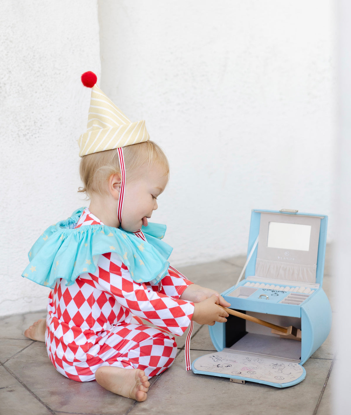 Harlequin Clown Halloween Costume by Band of the Wild