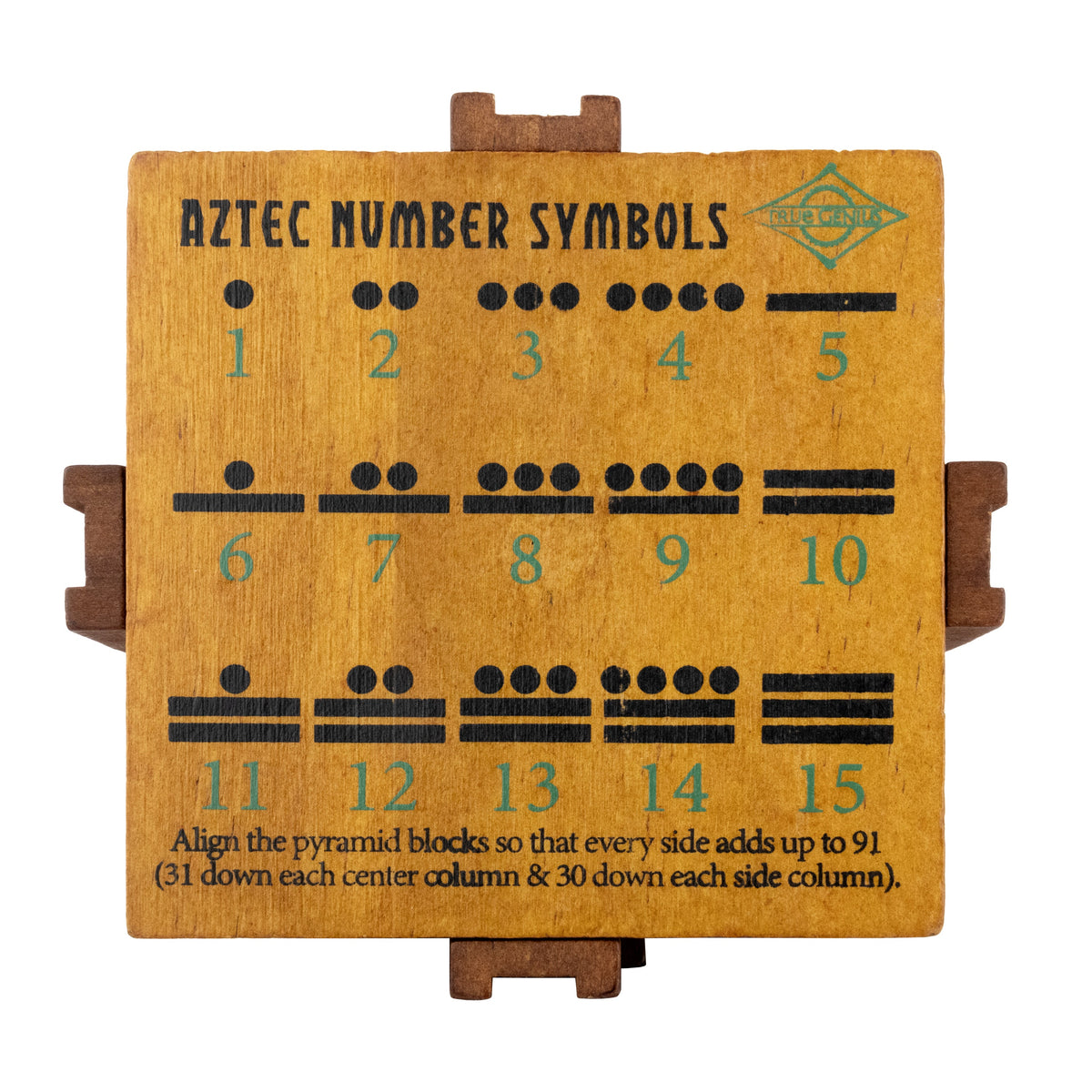 El Castillo Pyramid - Mathematical Wooden Puzzle by Project Genius