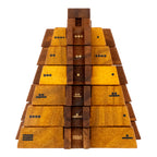 El Castillo Pyramid - Mathematical Wooden Puzzle by Project Genius