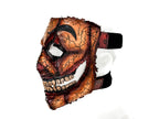 Genuine Leather Mask - GigaMyme Fleshy Edition - Handmade Mime Full Face Cover for Halloween, Performance or Cosplay Costume by Rockwell Masks