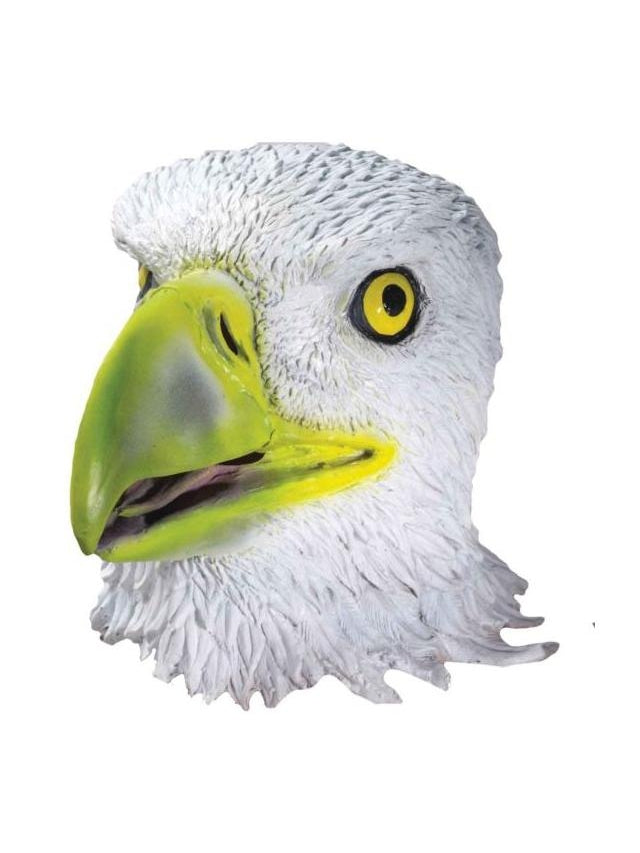 Latex Eagle Mask by Masquerade
