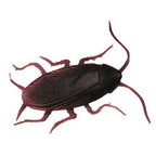 12 Fake Cockroaches Realistic Rubber Roach Gag Joke Prank by HalloweenStore.com