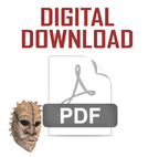Leather Tribal Mask Printable Pattern Bundle — Intermediate + Advanced by Rockwell Masks