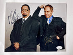 Penn & Teller Signed Entertainer Comedy Vegas Magician 8x10 Photo With JSA COA