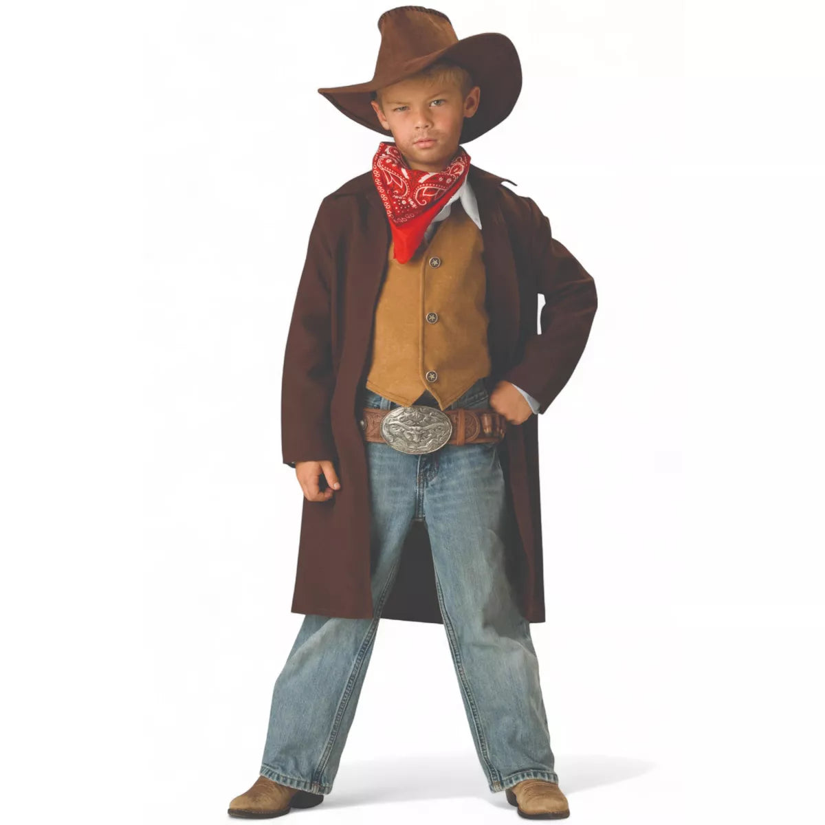 Rawhide Renegade Child Outlaw Cowboy Costume Wild West by HalloweenStore.com