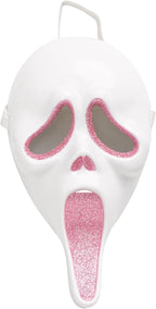 Ghost Face Adult Pink Glitter Costume by HalloweenStore.com