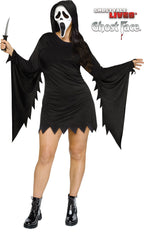 Ghost Face Sassy Adult Scream Plus Costume Sexy by HalloweenStore.com