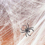 Giant Spider Webs - White 2oz Prop Decoration by HalloweenStore.com
