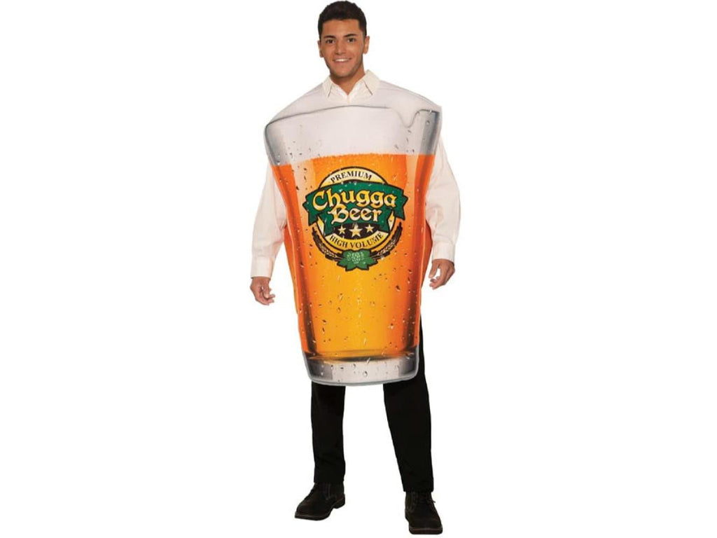 Glass Of Beer Tunic Adult Costume Standard by HalloweenStore.com