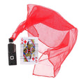 Super Flying Silk Power Reel Poker Trick Accessories Stage Prop Funny Parts Electronic Prop Magic Tricks Stage Accessories