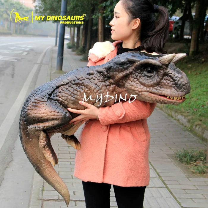MY Dino S044 Animatronic Dragon Puppet Dinosaur Puppet Baby Carnotaurus