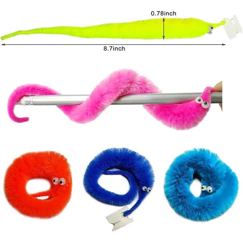 Funny Beginners Magical Props Sets Twisty Magic Worm Change Bag Pull Flower Make Things Appear Disappear Trick Toys for Children - Big Tim's Magic Emporium