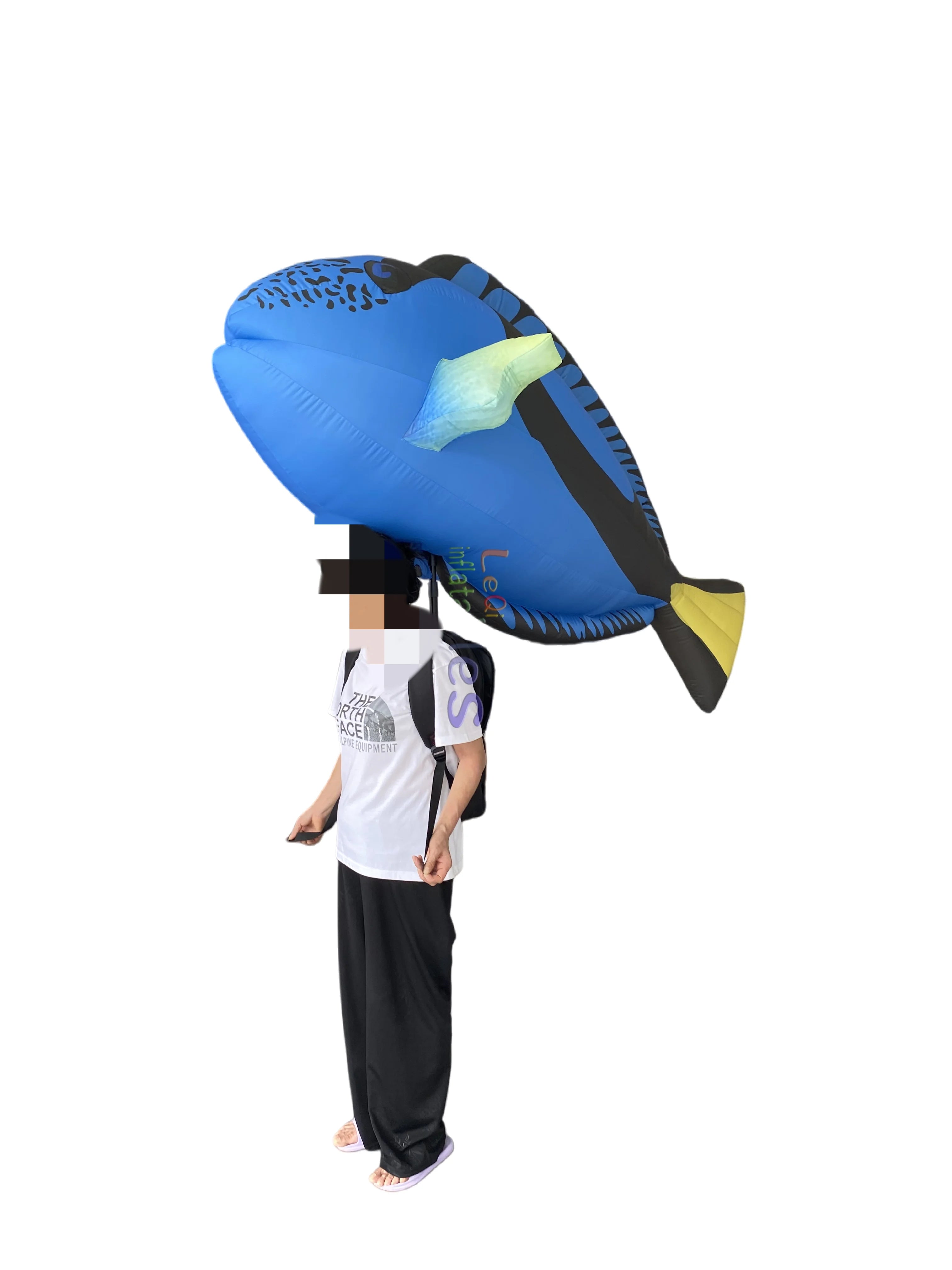Walking Inflatable Tropical Fish Clown Fish Puppet Costume Ocean Theme Parade Event for Festival Celebration