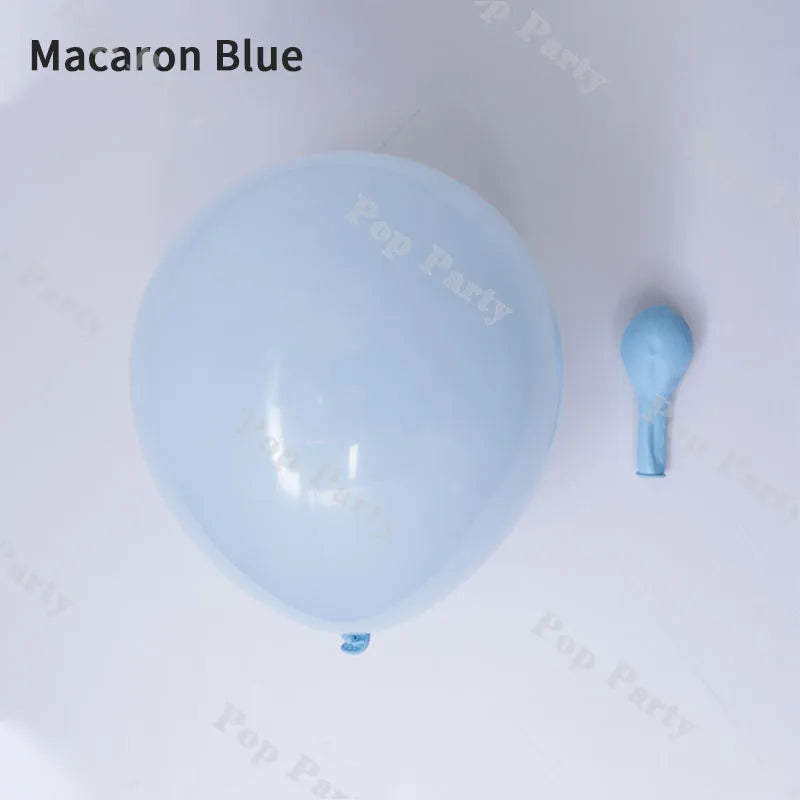 Racing Car Balloons Garland Kit Birthday Kids Boys Party Blue Yellow Balloon Arch Baby Shower Checkered Supplies White Globos