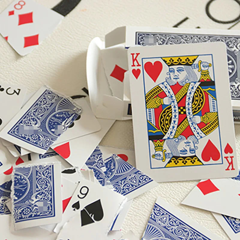 Restored Card by J.C Magic Tricks Broken Card Restored Magia Magician Close up Street Illusions Gimmicks Mentalism Props