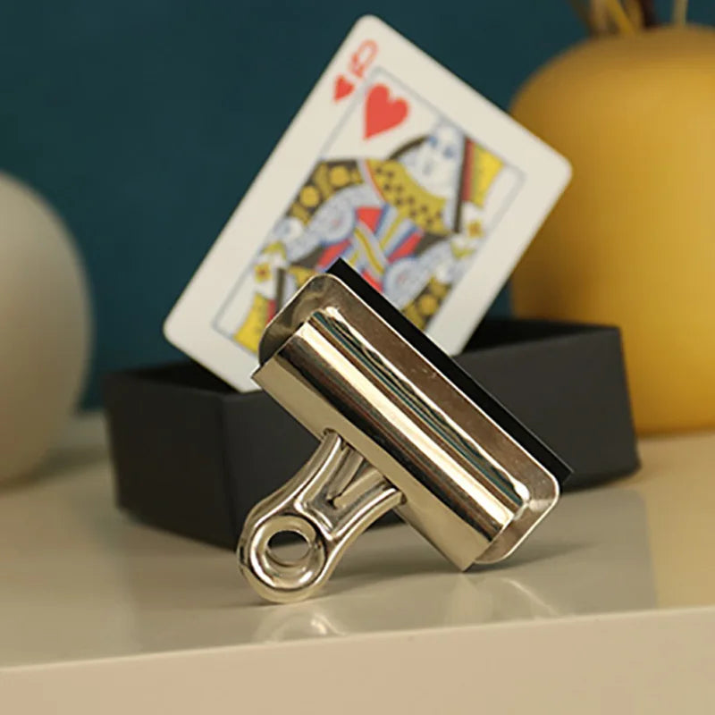Mystery Clip by J.C Magic Tricks Props Clip Find the Chosen Card Prediction Magia Magician Close up Illusions Gimmicks Mentalism