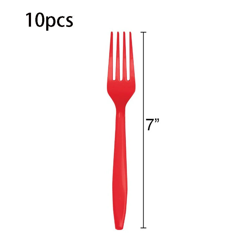 Wedding Party Red Color Party Disposable Party Tableware Cups Plates For Anniversaire Birthday Party Decorations Adult Supplies - Big Tim's Magic Emporium